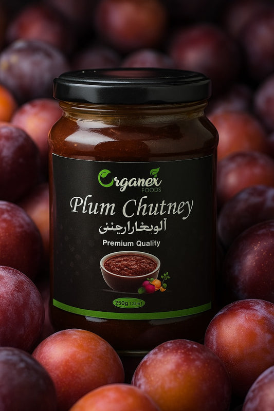 Premium Plum Chutney – Homemade, Organic & Naturally Sweet